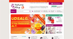 Desktop Screenshot of parfume-klik.dk